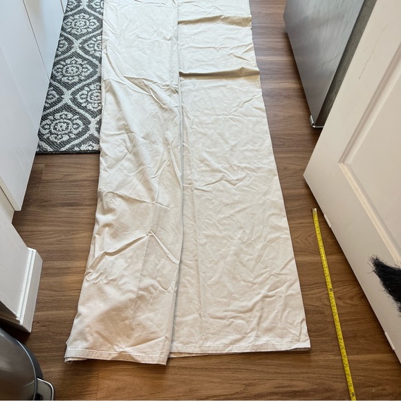 Two 53x98 Tan ikea light filtering curtains - Picture 4 of 7